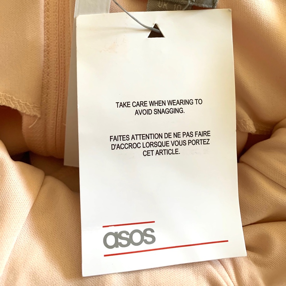 ASOS Mini Scuba Dress w/ Open Back Ballet Pink - Picture 11 of 15